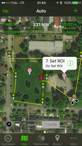 Map View with ROI